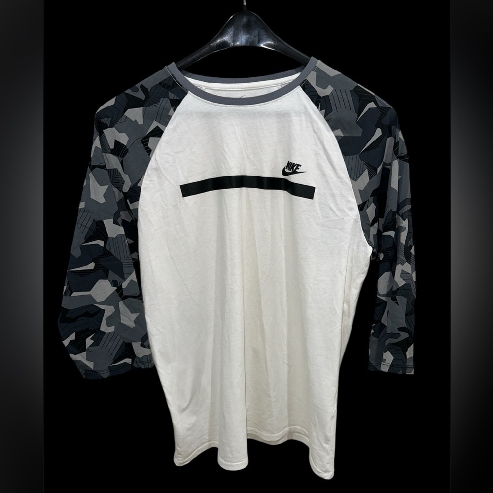 Nike Men’s Camo 3/4 Sleeve Tee